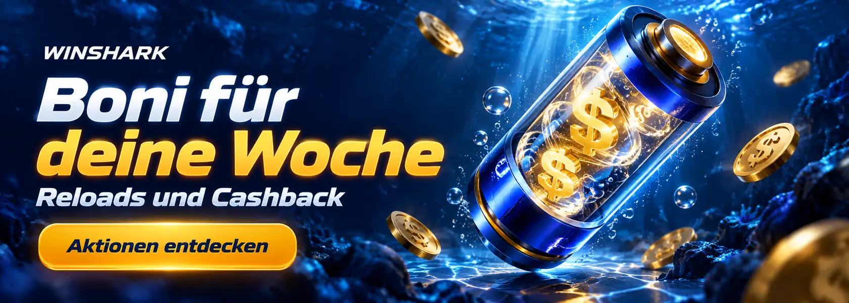 Winshark Casino Wochenboni